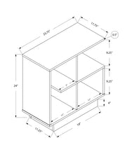 Mesa decorativa color espresso de 11.5