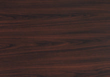 Mesa de bar de madera fabricada de forma libre en marrón y negro de 24