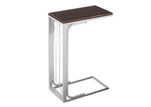 Cherrywhite Top And Metal Base Accent Table - 16