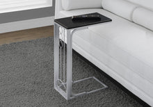 Cherrywhite Top And Metal Base Accent Table - 16