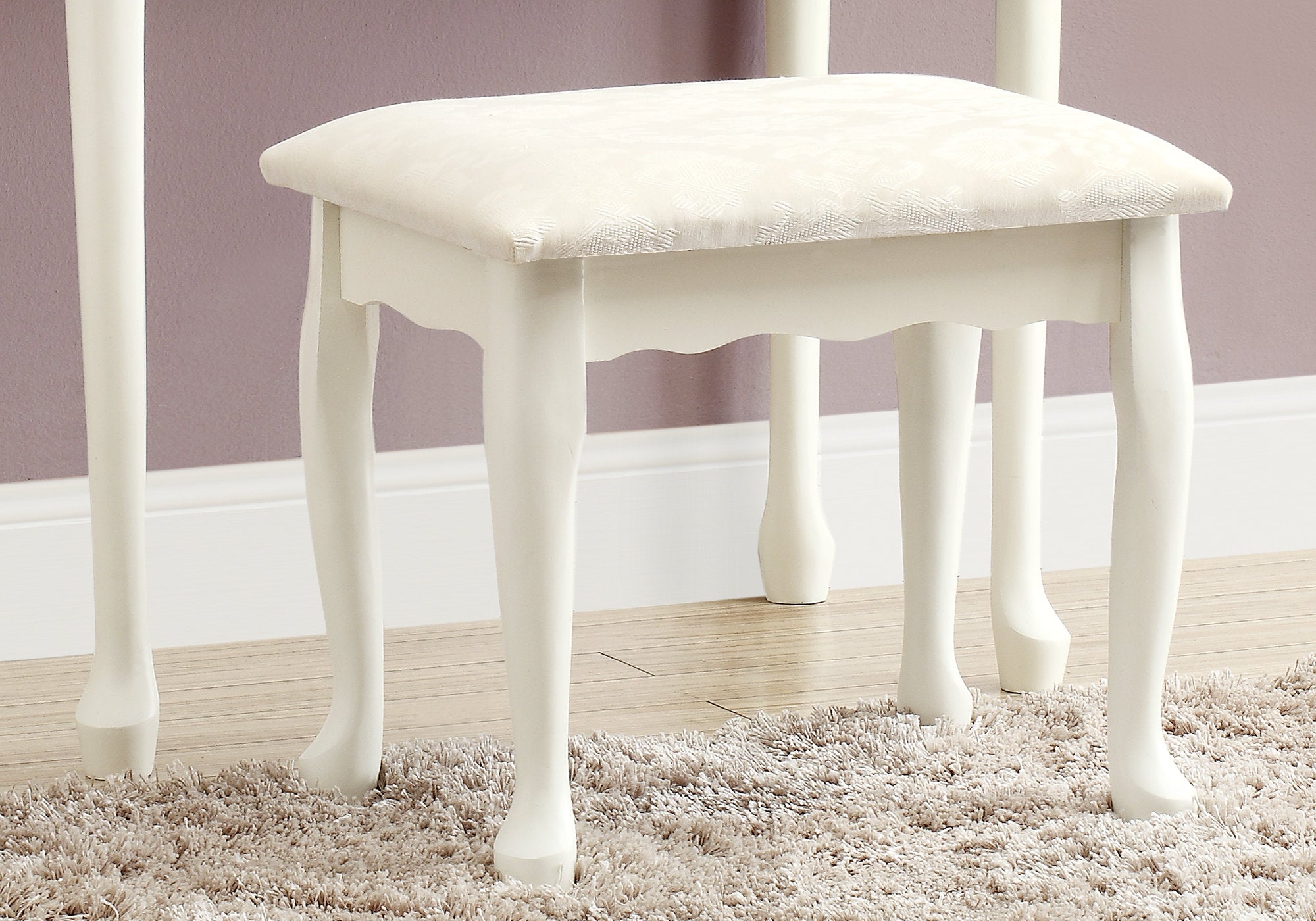 White Vanity Set 2Pcs - 30.5" x 46.5" x 68.75"