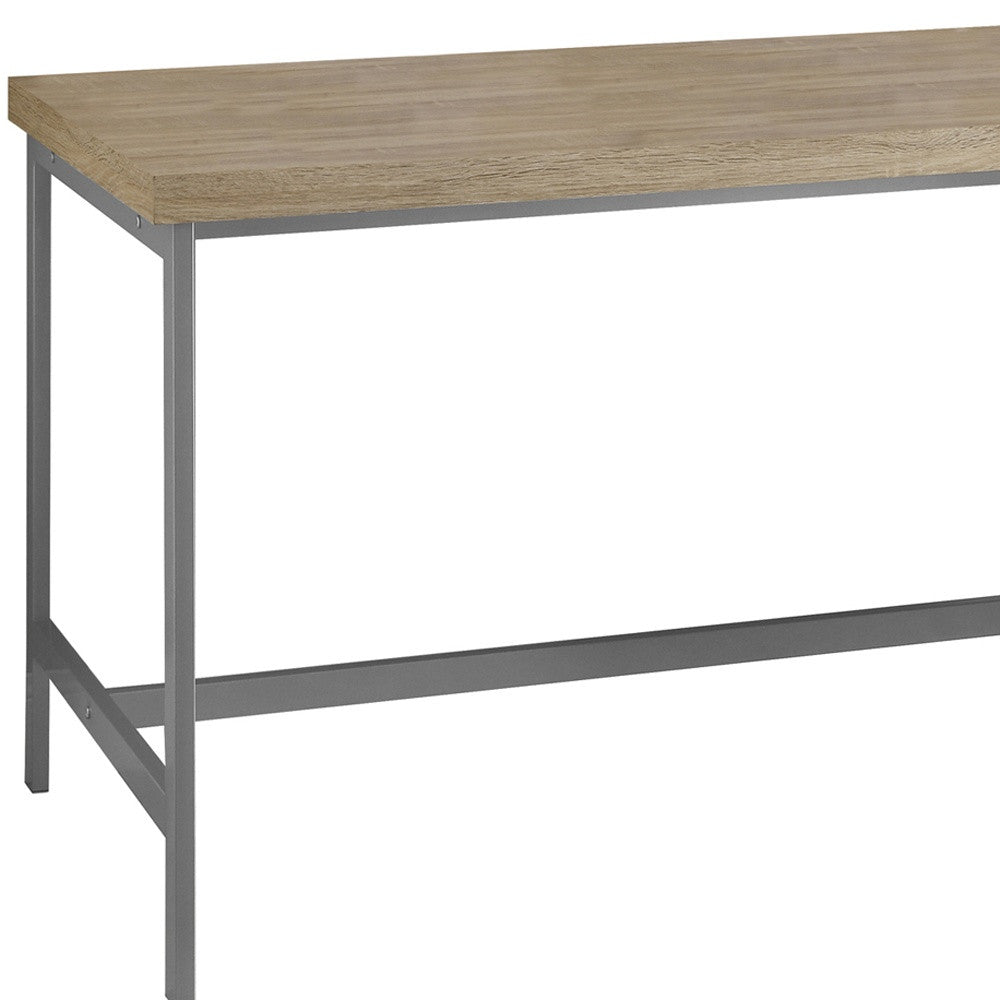 30" White Rectangular Computer Desk With Three Drawers