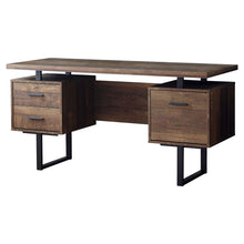 Modern Rustic 3 Drawer Computer Desk 60
