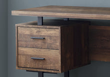 Modern Rustic 3 Drawer Computer Desk 60