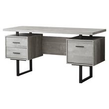 Modern Rustic 3 Drawer Computer Desk 60