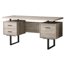 Modern Rustic 3 Drawer Computer Desk 60
