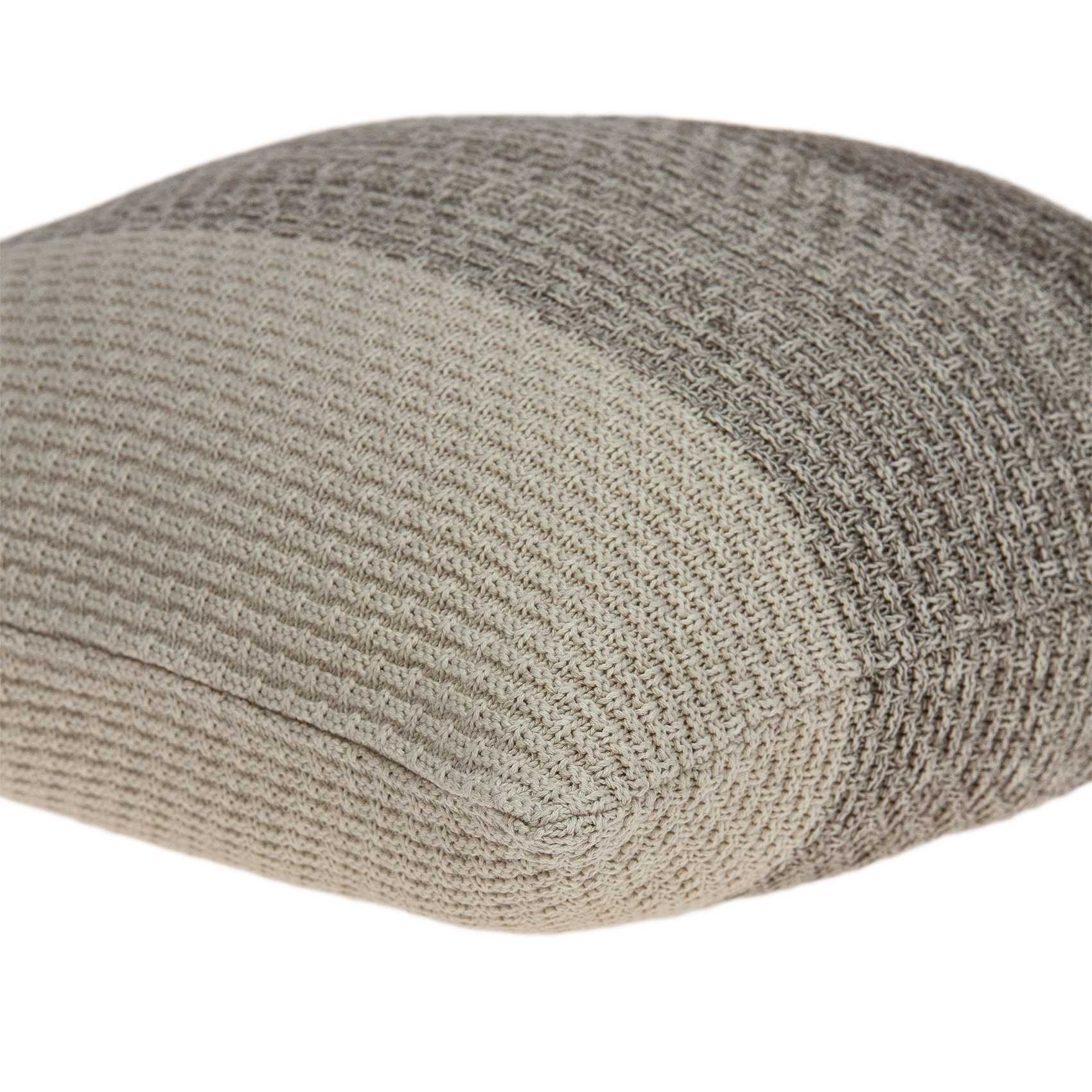 20" X 7" X 20" Charming Transitional Tan Pillow Cover With Poly Insert