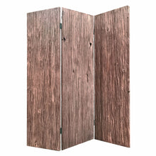 53 X 2 X 71 X 72 Brown Woodland Woodland - Pantalla de 3 paneles