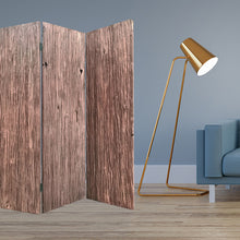 53 X 2 X 71 X 72 Brown Woodland Woodland - Pantalla de 3 paneles