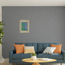 Swirling Blues And Greens Light Wood Shadowbox Wall Art