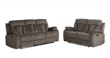 Modern Brow Fabric Sofa Set 120