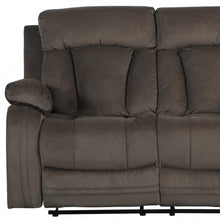 Modern Brow Fabric Sofa Set 120