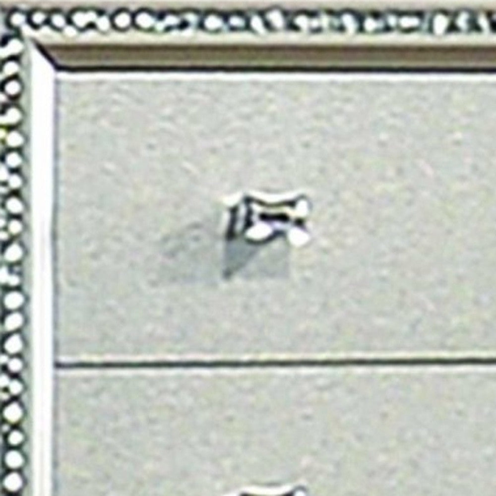 18" X 38" X 54" Champagne Wood Chest