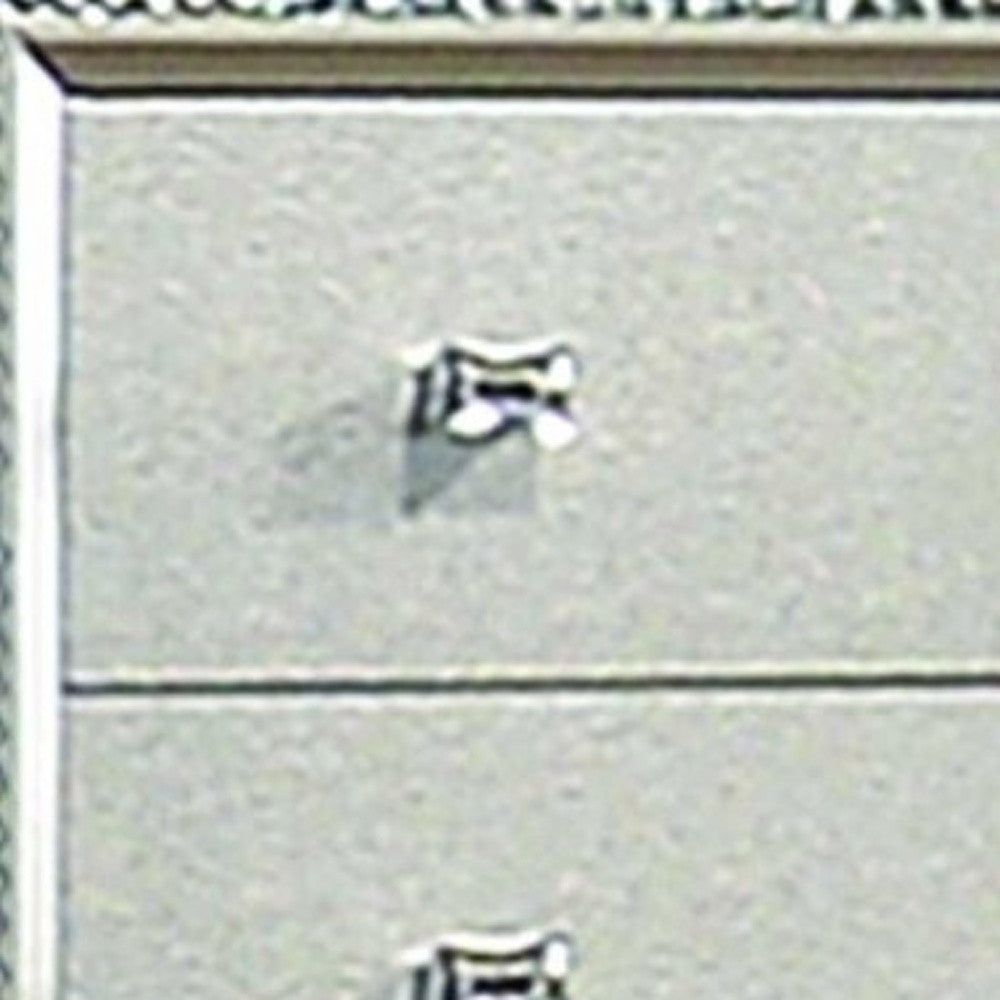 18" X 38" X 54" Champagne Wood Chest