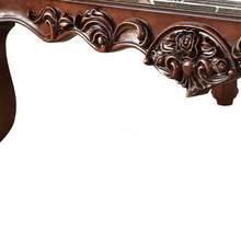 Mesa de centro de madera de nogal de mármol de 63