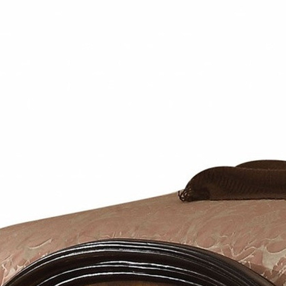 90" X 93" X 76" 櫻桃橡木聚酯樹脂東方特大號床