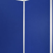 106 X 1 X 71 Blue Metal And Fabric - Screen