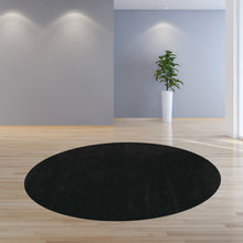 Espresso Brown Round Indoor Shag Rug 8'
