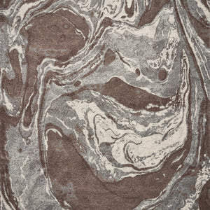 7' X 10'  Polypropylene Mocha Area Rug