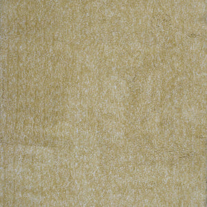 8' Round  Polyester Yellow Heather Area Rug