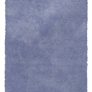 8' Round  Polyester Purple Area Rug