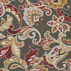 7' X 9'  Uv Treated Polypropylene Taupe Area Rug