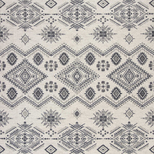 7' X 11' Polypropylene Ivory Or Grey Area Rug