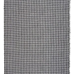 8'X10' Grey Hand Woven Houndstooth Indoor Area Rug