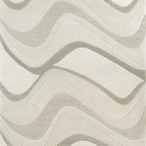 8' X 10' 6 Wool Ivory  Area Rug