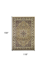 Beige Or Ivory  Area Rug - 9' x 13'