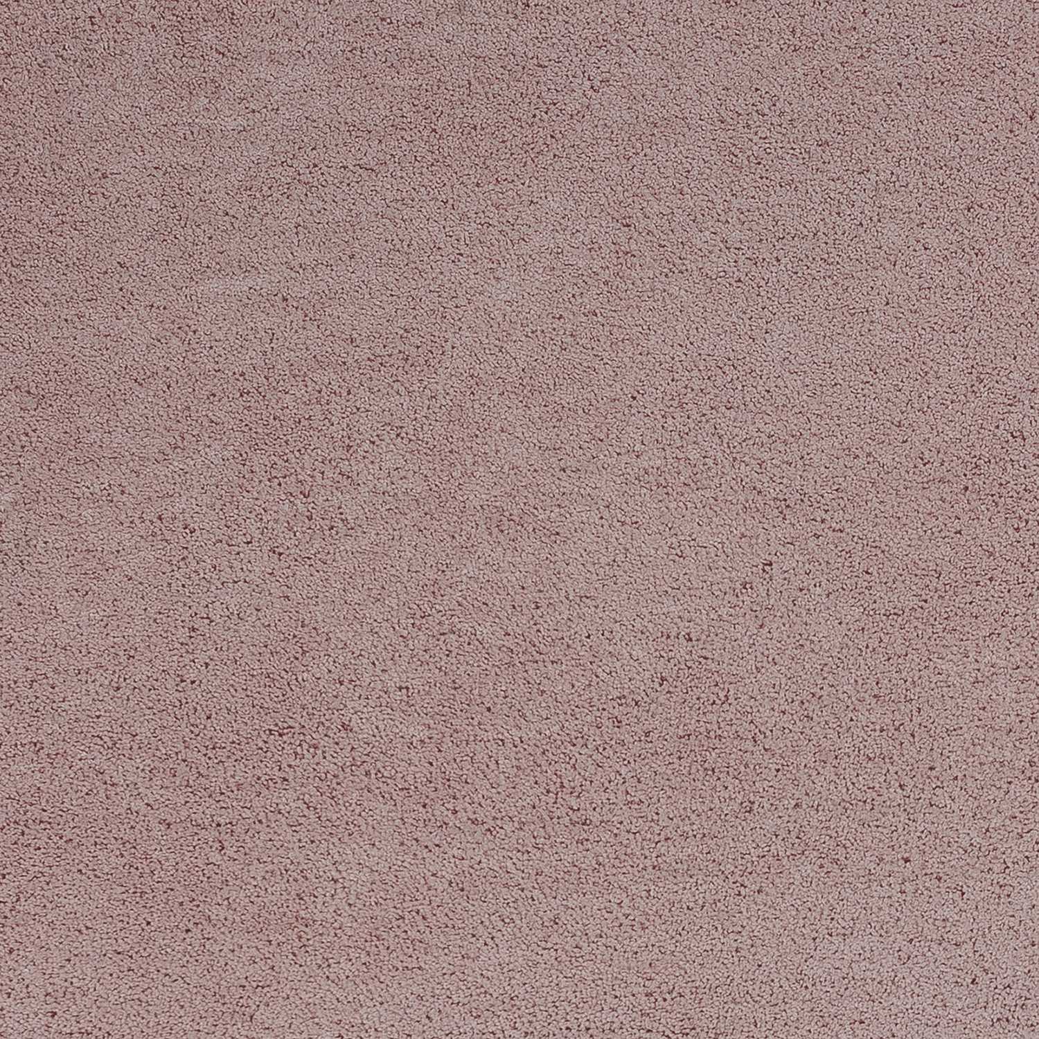 Round  Polyester Rose Pink Area Rug 8'
