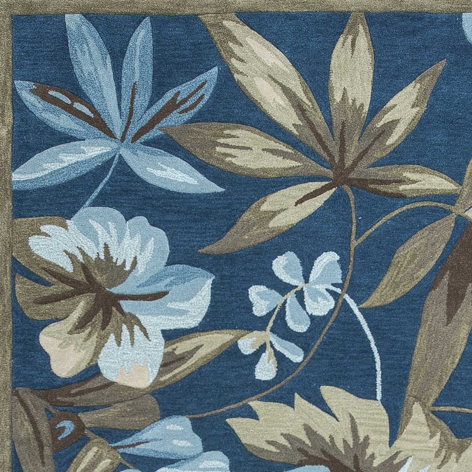 3' X 5' Polyester Ocean Area Rug