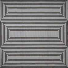 6' X 9' Uv Treated Polypropylene Charcoal Area Rug