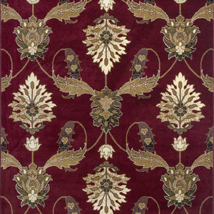 9' X 13'  Polypropylene Red Area Rug