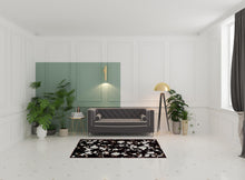 9' X 13'  Polypropylene Black Or  Beige Area Rug