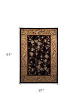 9' X 13'  Polypropylene Black Or  Beige Area Rug