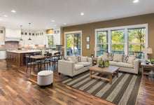 5' X 7' Jute Slate Ivory Area Rug