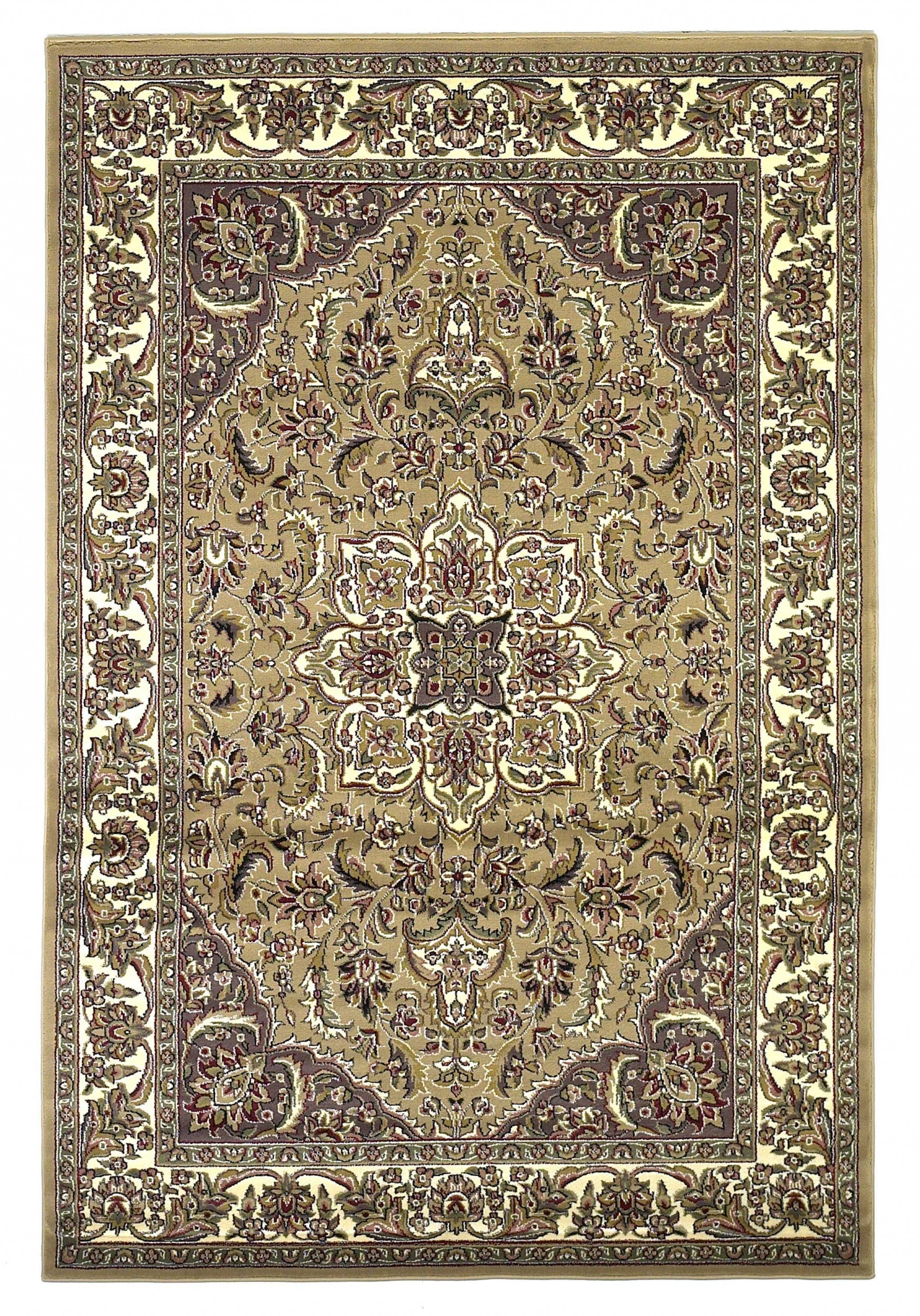 Beige Or Ivory  Area Rug - 9' x 13'