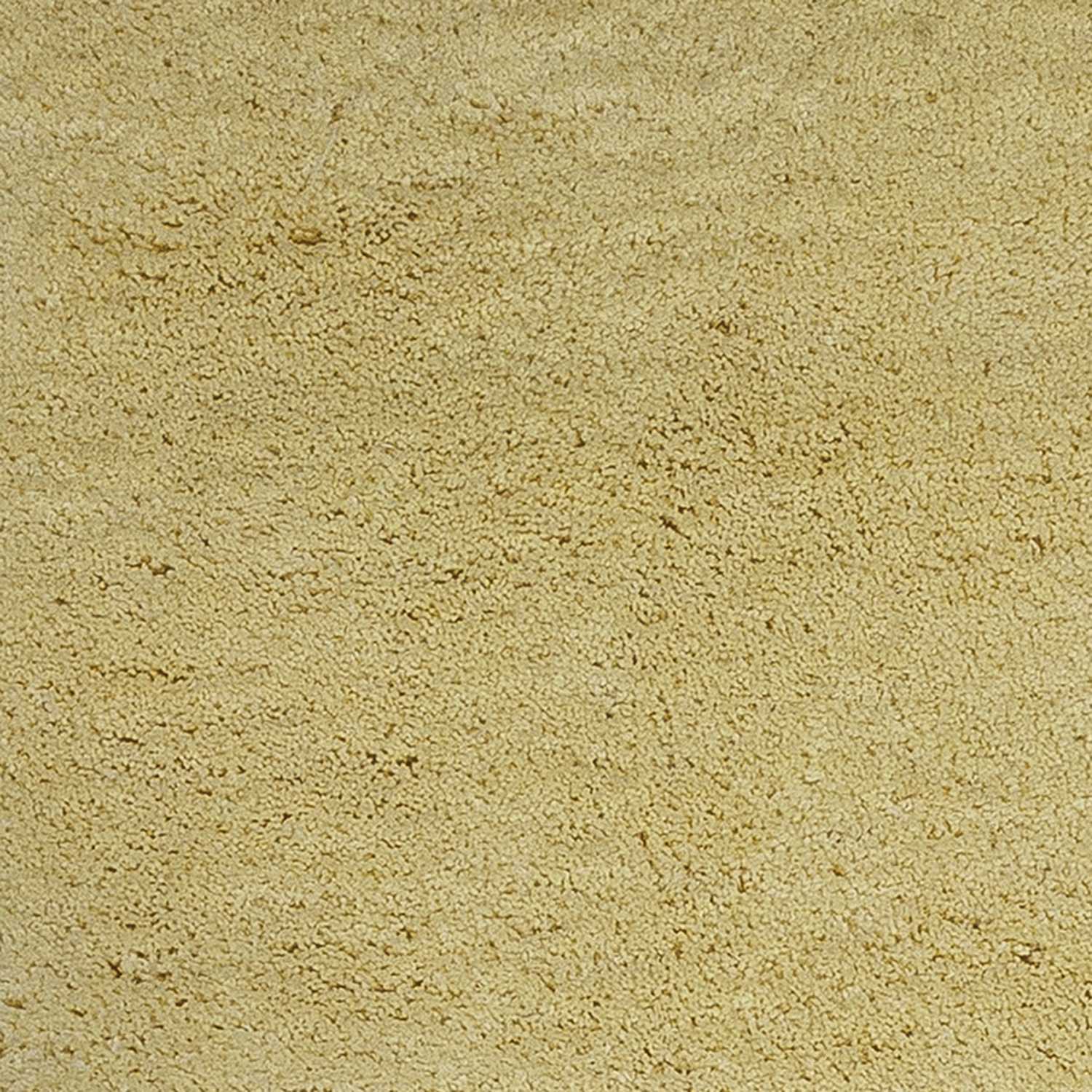 Canary Yellow Round Indoor Shag Rug 8'