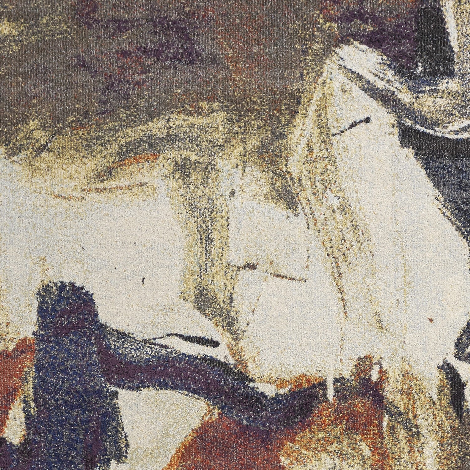 5' X 7' Ft Polypropylene Multi Area Rug