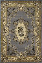 7' X 10' Polypropylene Slate Blue Area Rug