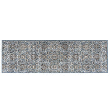 7' X 11' Viscose Slate Area Rug