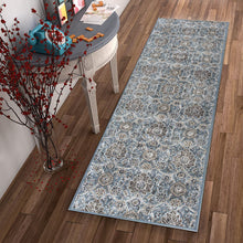 7' X 11' Viscose Slate Area Rug