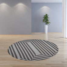 6' X 9' Uv Treated Polypropylene Charcoal Area Rug