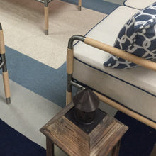 8' X 11'  Uv Treated Polypropylene Charcoal Area Rug