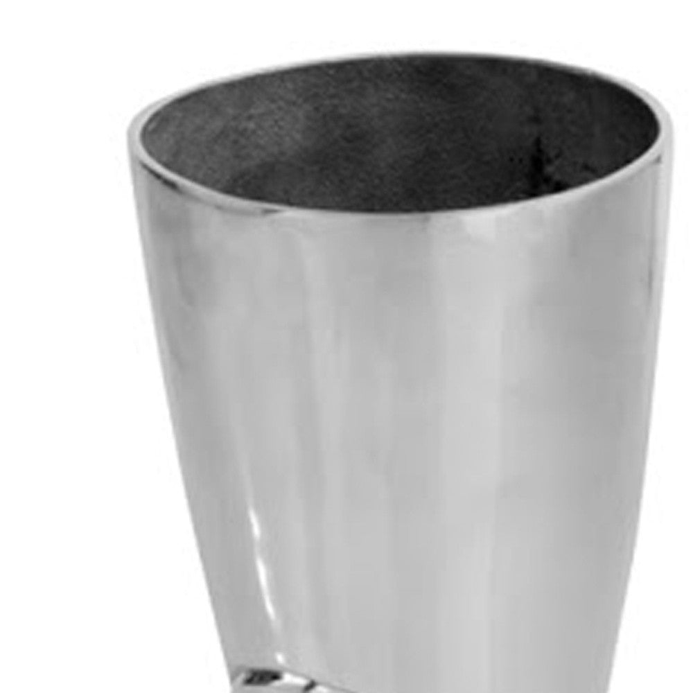 4.75" X 10.5" X 16" Buffed Firefighter Boot Stand