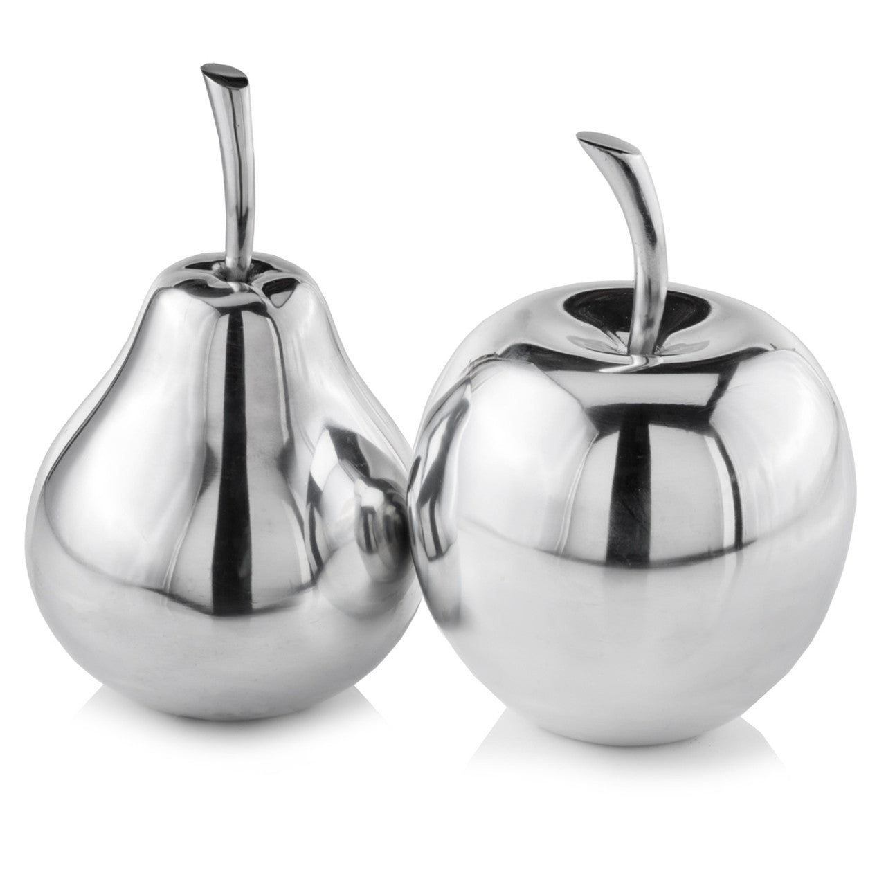 5.5" X 5.5" X 11" Buffed Polished Apple