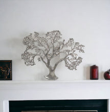 Silver Tree Wall Sculpture