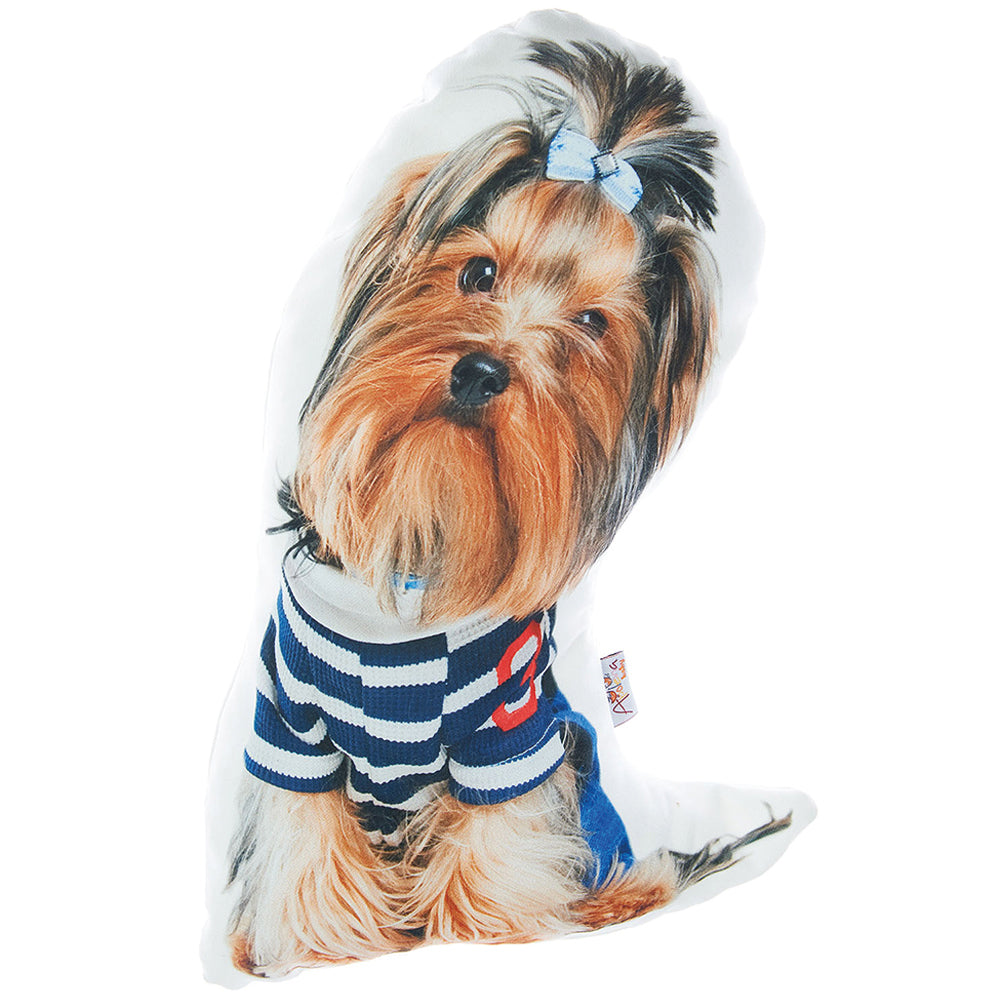 Yorkshire Terrier Dog Shape Filled Pillow Animal Shaped Pillow