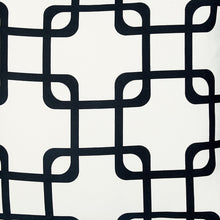 Black And White Geometric Squares Decorative Throw Pillow Cover